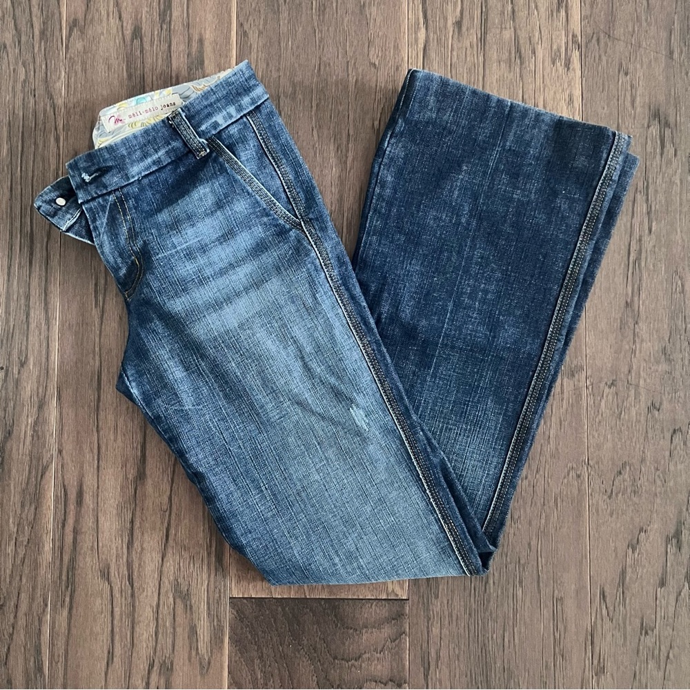 Cute satin lined jeans
